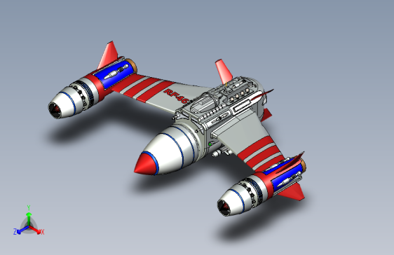 Y7075-宇宙飞船+red-fury-mk+SW