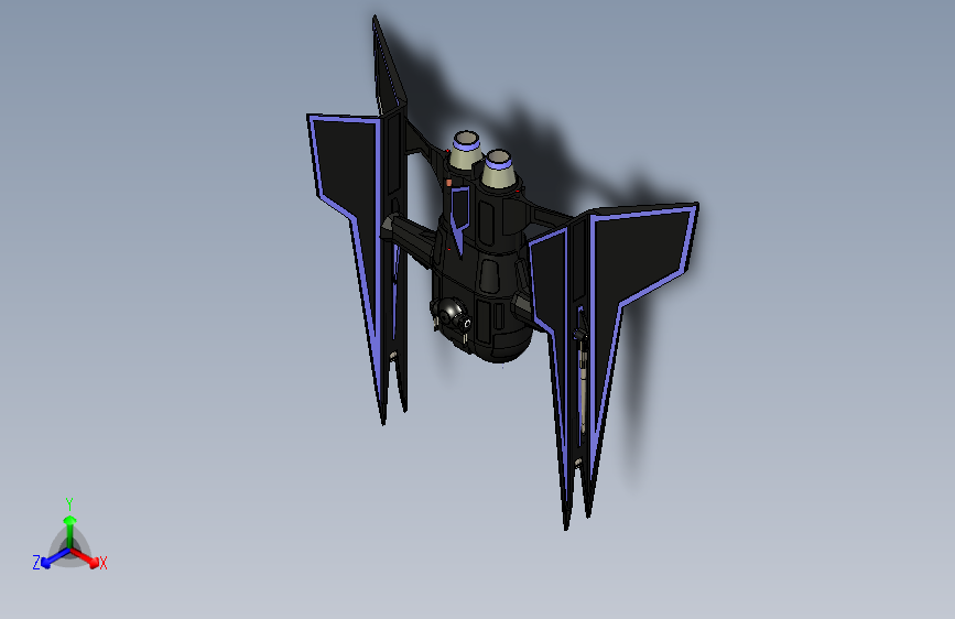 Y7095-宇宙飞船+Tie+Fighter+Scorpion+SW