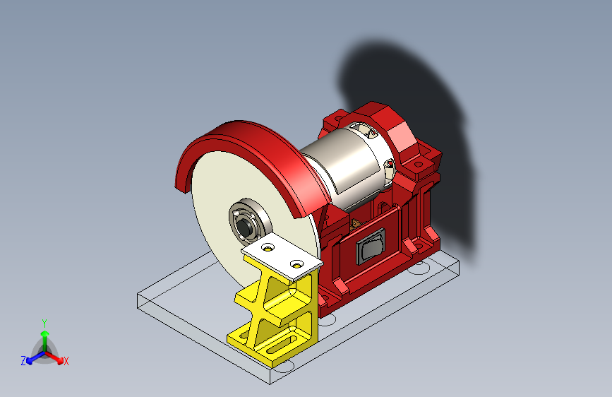 Y7188-锯+mini-cutter-on-motor-rs-775+SW