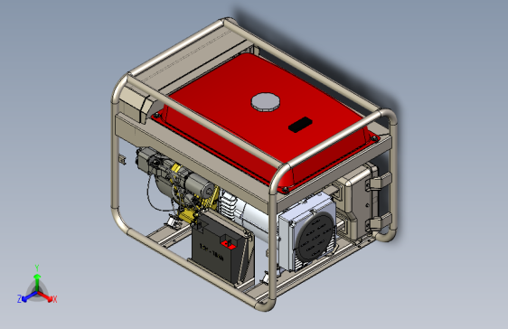 Y7232-发电机组+Gasoline+Generator+-+7+KVA+STP