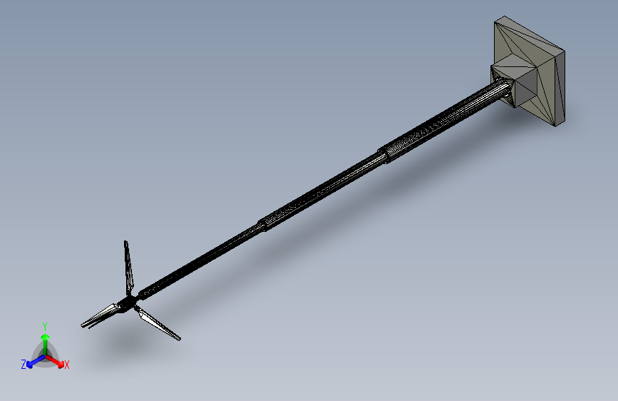 Y7251-风力发电机+wind-turbine-8+STP+IGS+STL