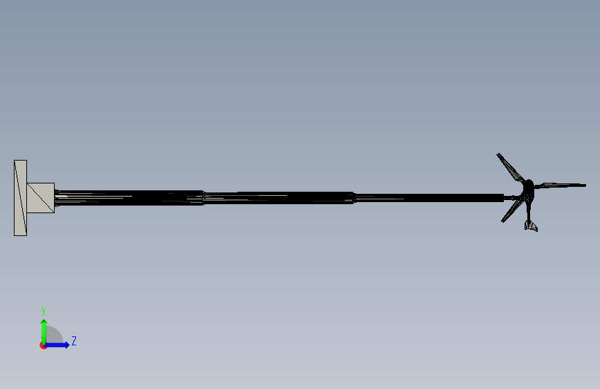 Y7251-风力发电机+wind-turbine-8+STP+IGS+STL