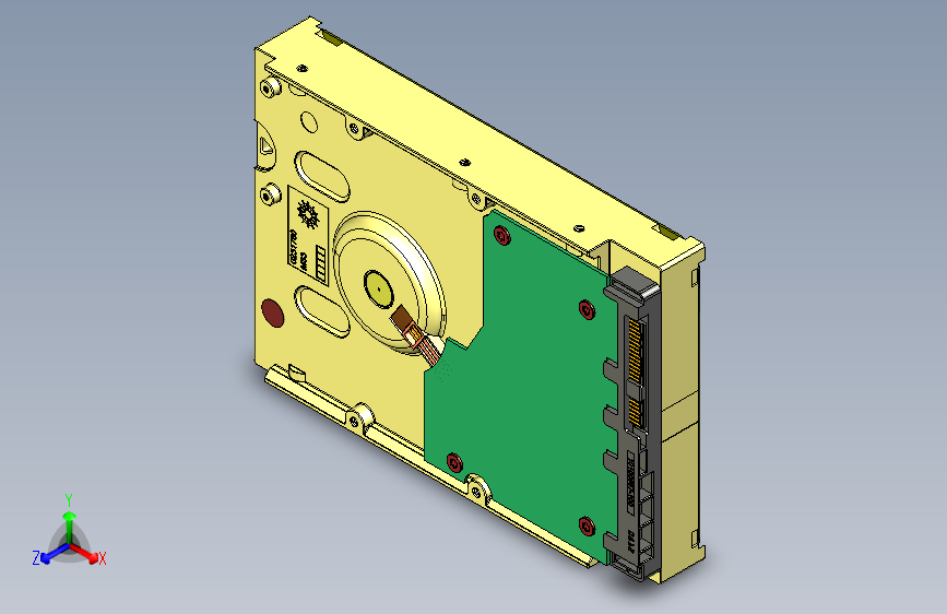 Y7281-电脑硬盘+3-5+SATA+Disk+Drive+3DM+STP