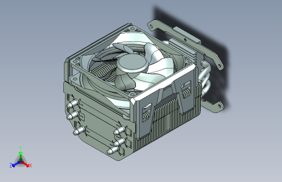 Y6615-风扇+cpu-cooler-6+STP+IGS