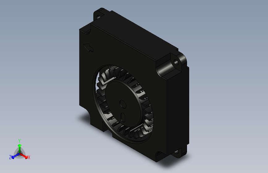 Y6633-风扇+4010-turbo-fan-cooler+STP