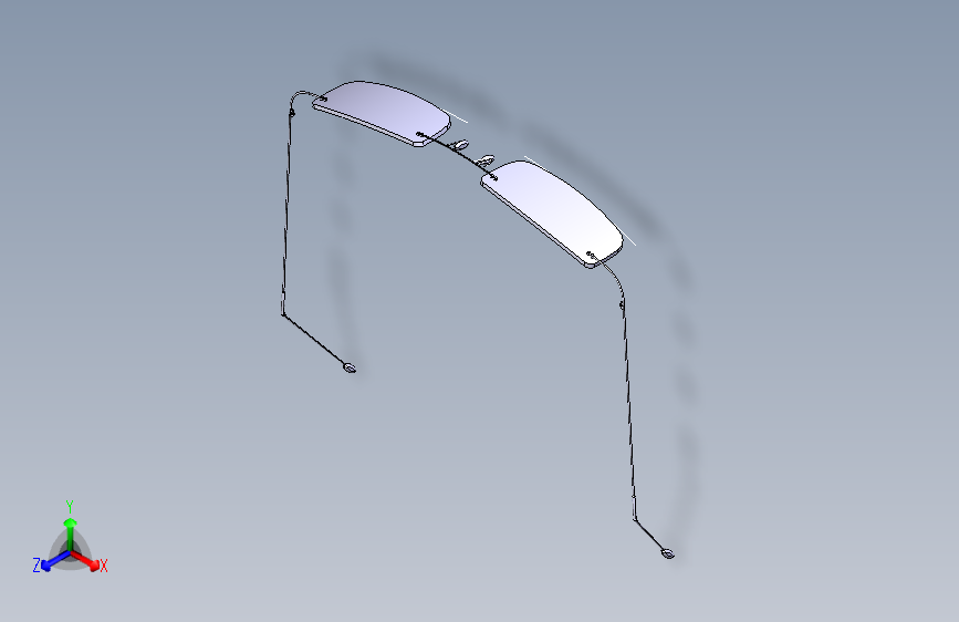 Y6657-眼镜+glasses-37+CATIA+STP