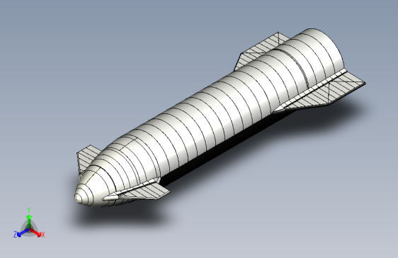 Y6718-火箭+Starship+STP