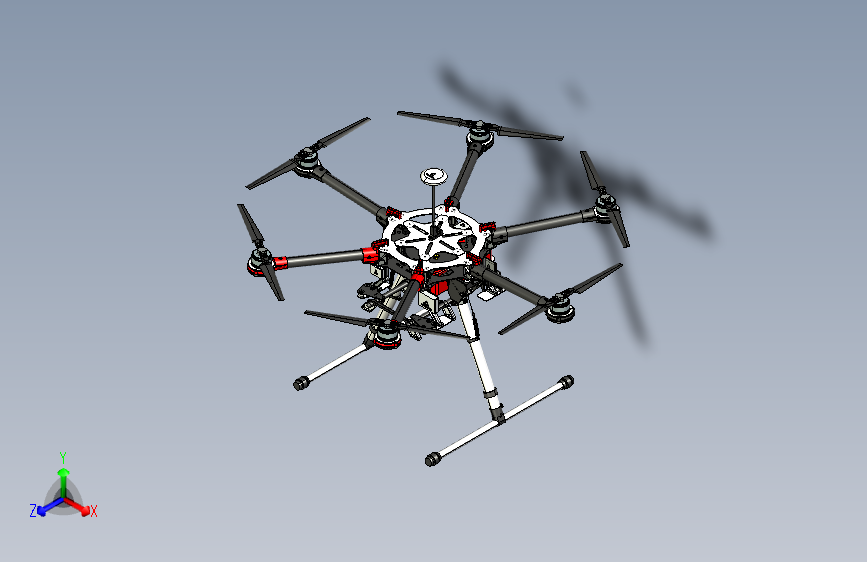 G00754-DJI+S900+六旋翼无人机-无人机