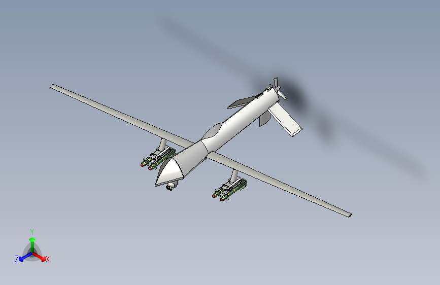 G00792-MQ-1+捕食者无人机1-无人机