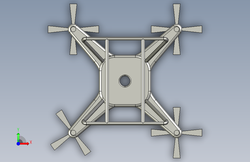G00826-Social_impact_drones_c7.stp无人机-无人机 正面视图