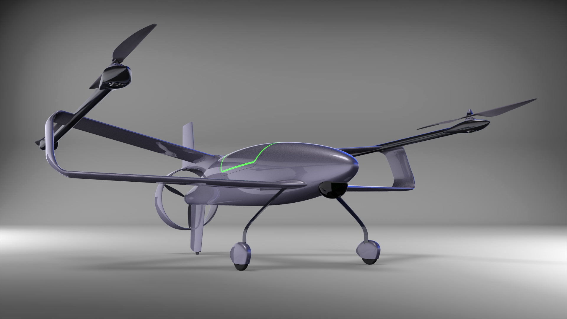 G01242-箱翼无人机-无人机