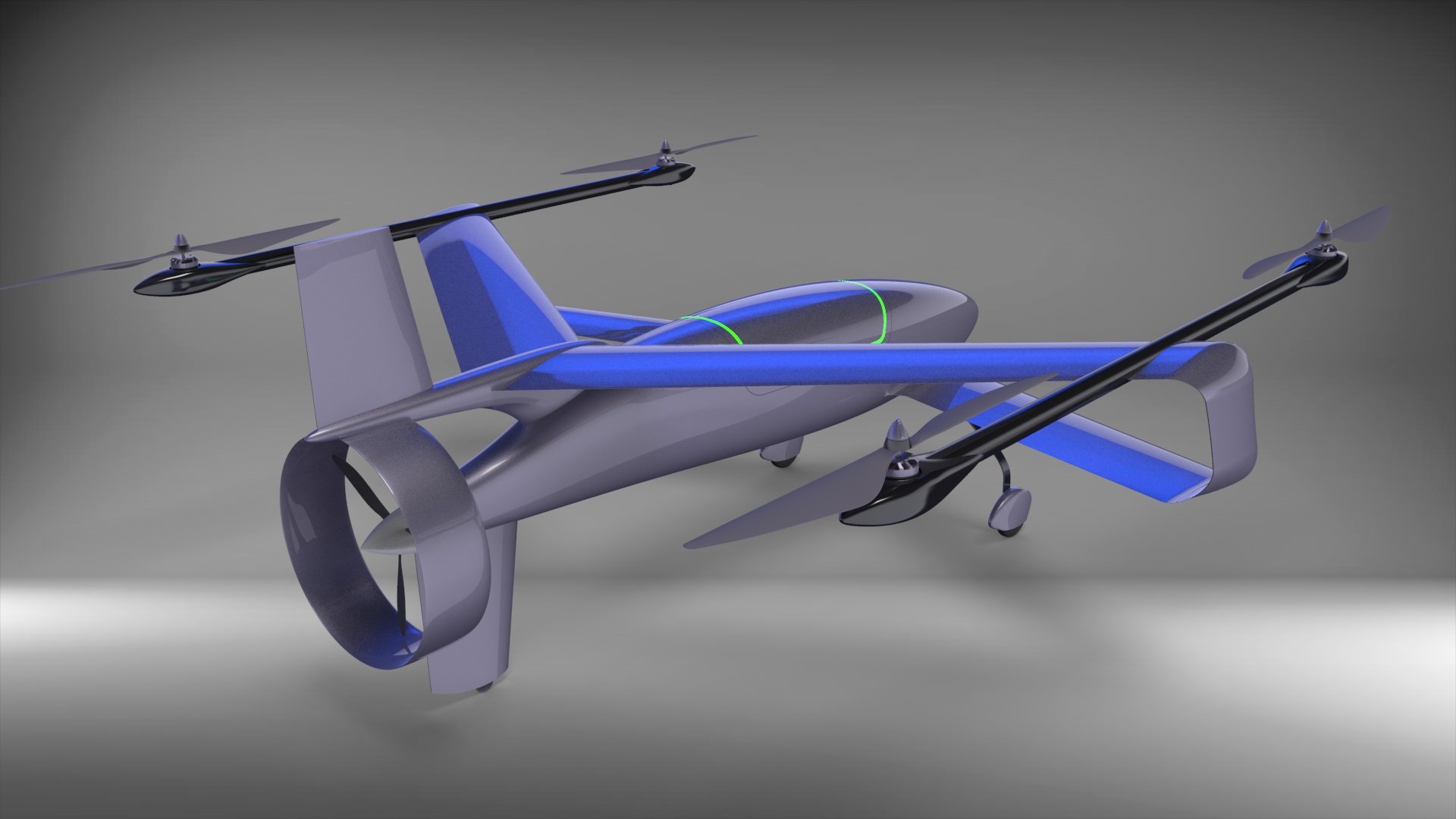 G01242-箱翼无人机-无人机