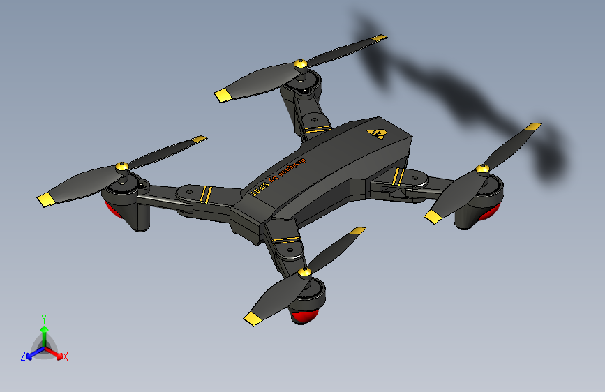 G01264-在+SOLIDWORKS+中设计的无人机-无人机