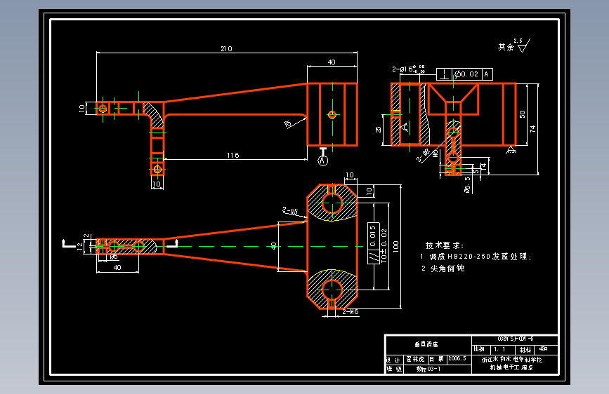 S1047-机械式测刀仪设计(cad+说明书)