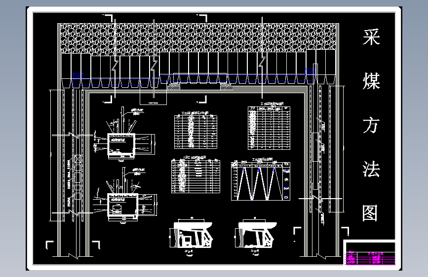 陈四楼矿井1.2Mta新井设计含5张CAD图