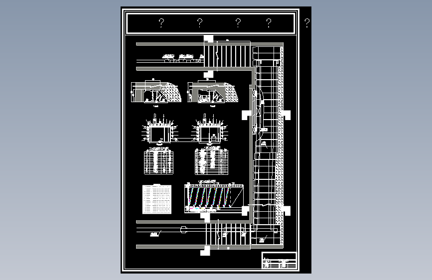 郭家河煤矿6.0Mta新井设计含5张CAD图