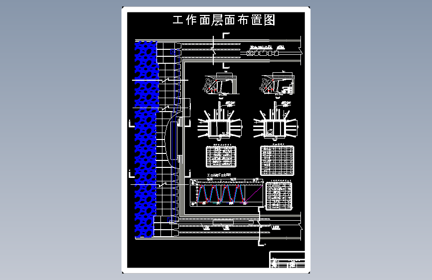 许厂煤矿1.8 Mta新井设计含5张CAD图