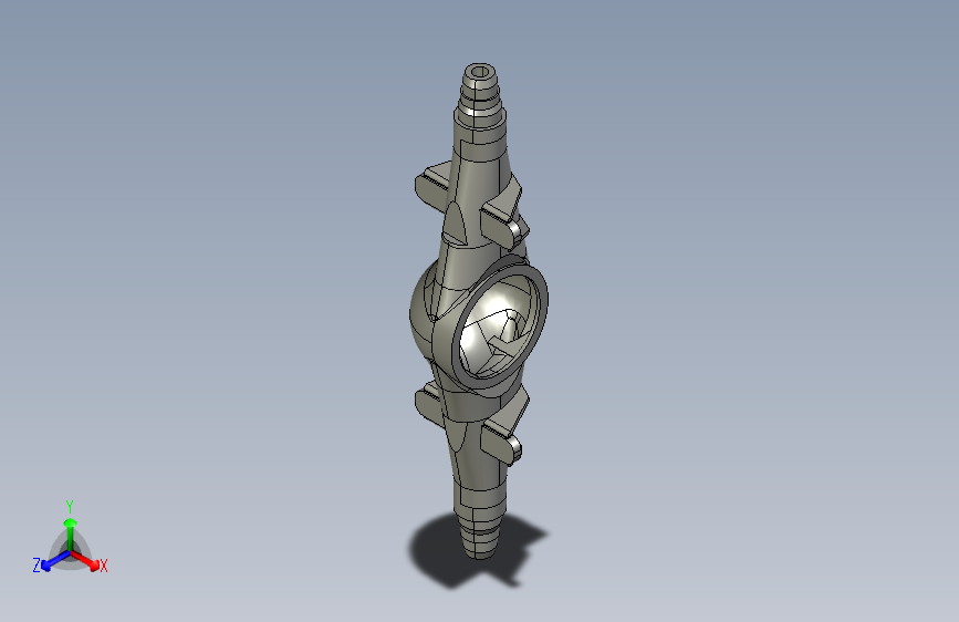 S0041-20吨轮式挖掘机后桥桥壳设计与proe分析(cad+说明书)