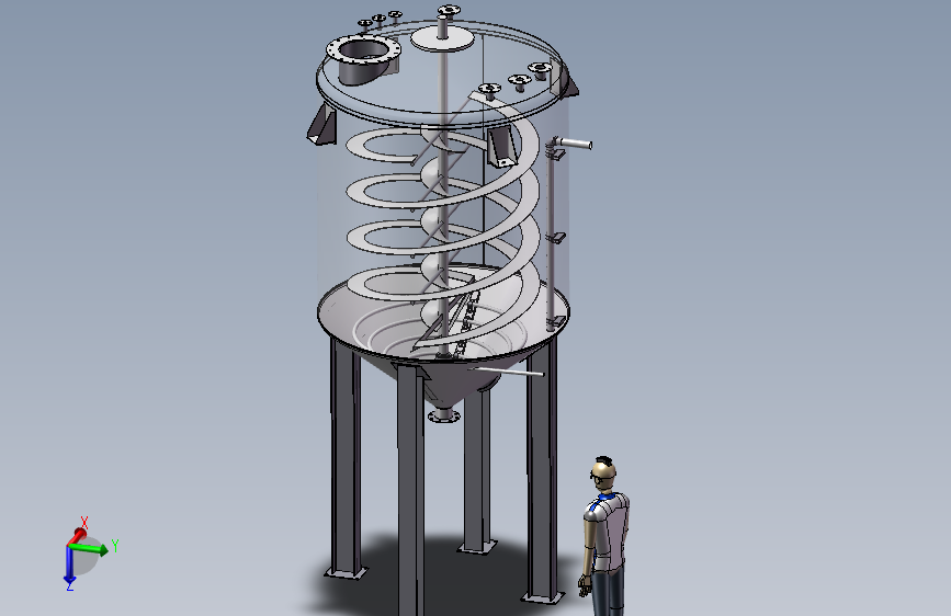 混合搅拌罐设计模型