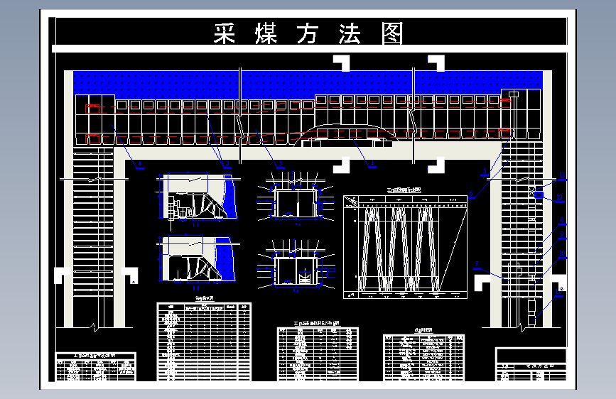 潞安司马矿井1.8Mta的新井设计含5张CAD图-采矿工程