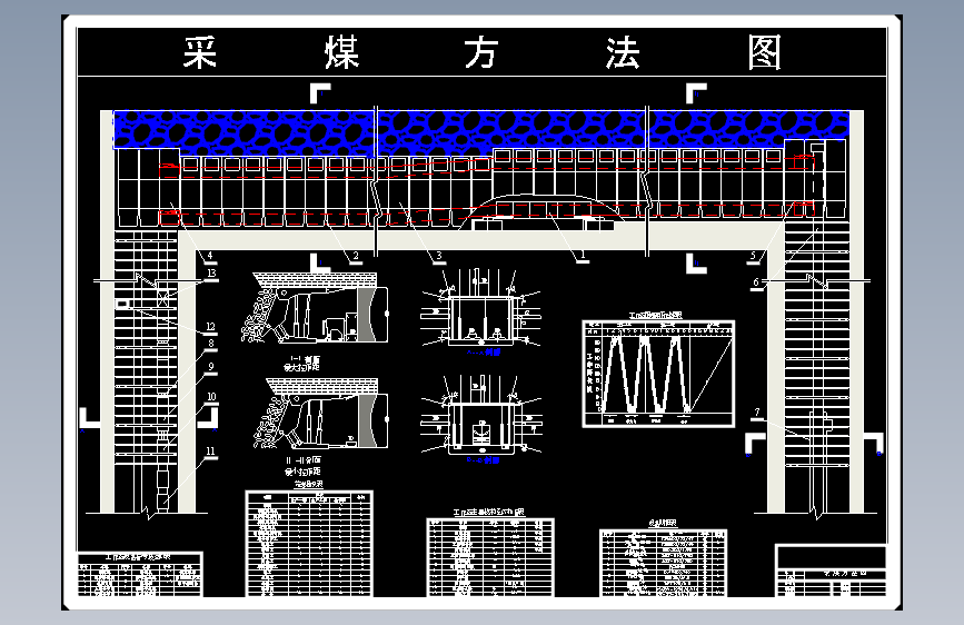 永城市新庄矿1.50Mta新井设计含5张CAD图-采矿工程