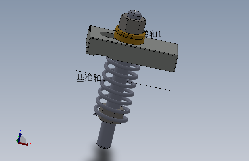 16001拨叉铣断工件夹具装配图+三维