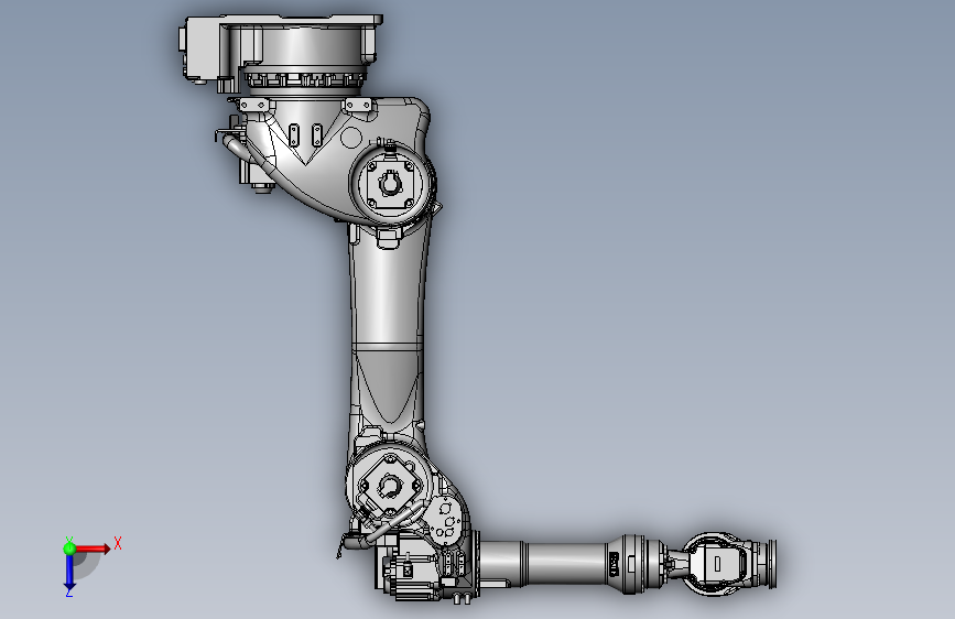 MOTOMAN GP225 搬运机器人__GP系列 俯视图