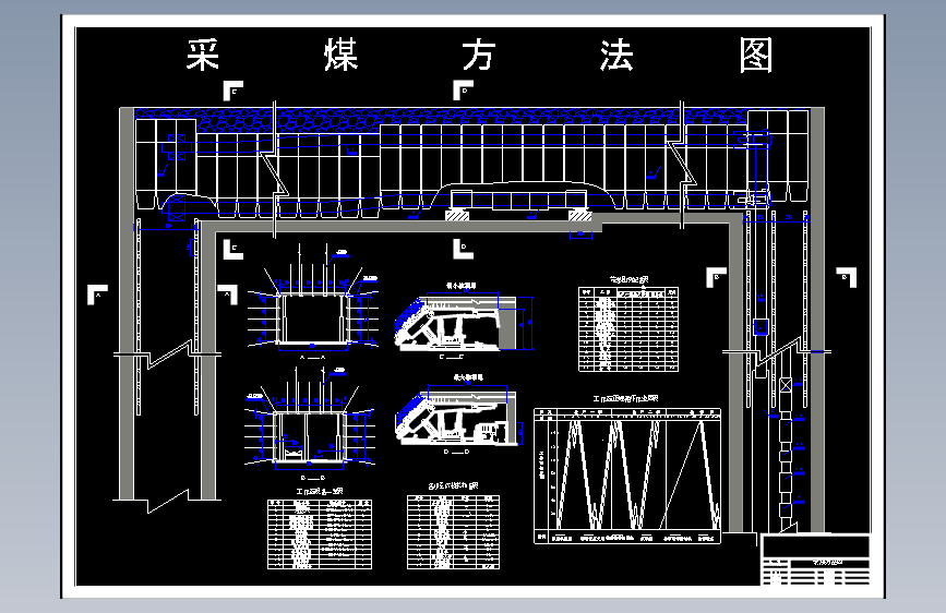 国投大同塔山煤矿2.40Mta新井设计含5张CAD图