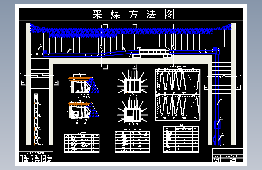 夹河煤矿2.4Mta新井设计含5张CAD图-版本1