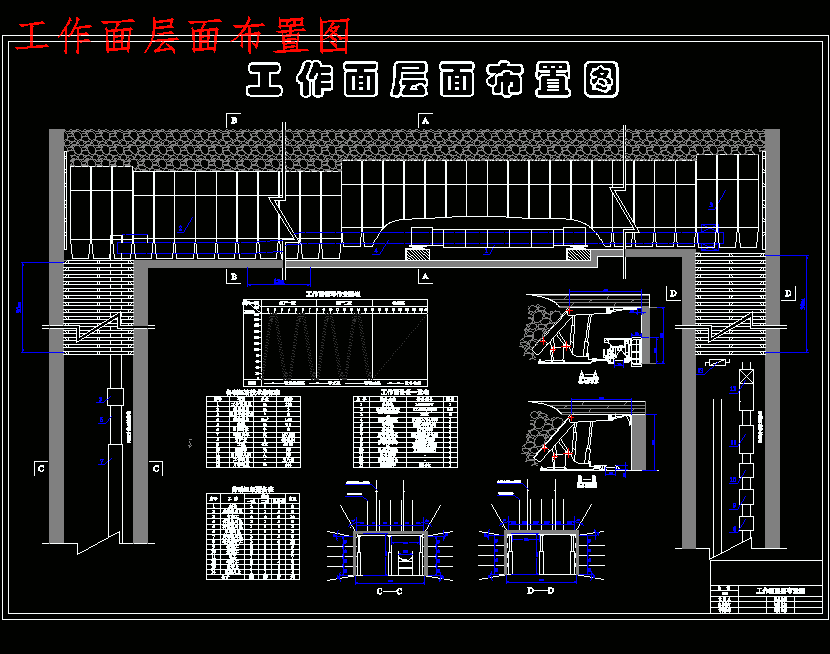 许疃煤矿1.5Mta新井设计含5张CAD图