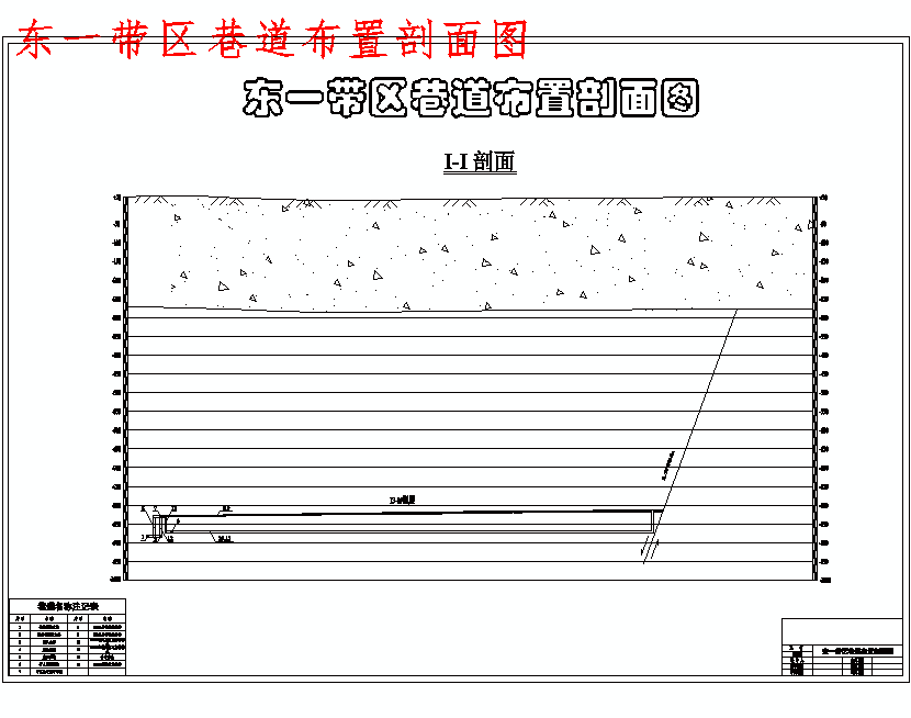 朱集煤矿0.9 Mta新井设计含5张CAD图