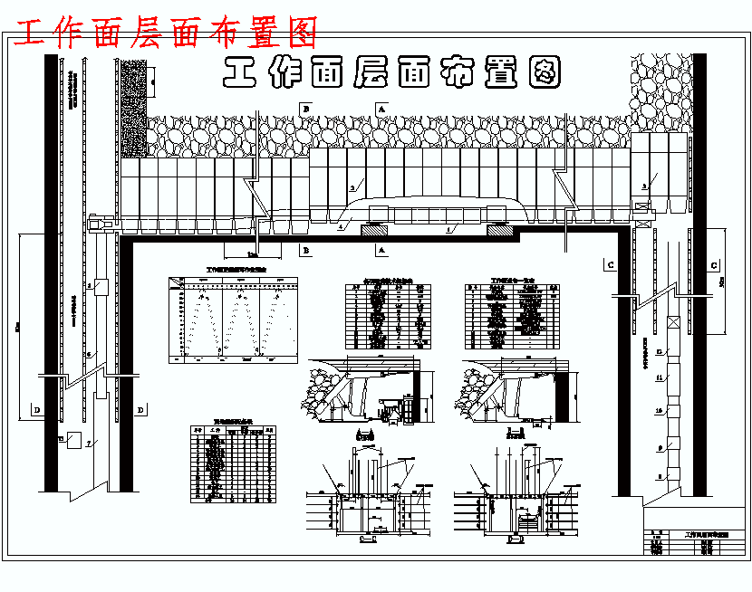 朱集煤矿0.9 Mta新井设计含5张CAD图