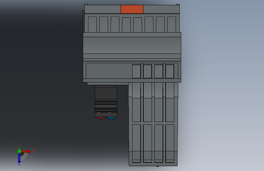 AXC 1050 XC__控制器 俯视图