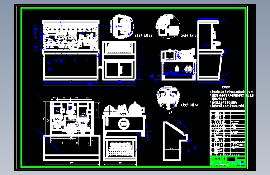 大功率液压元件检测实验台设计含8张CAD图