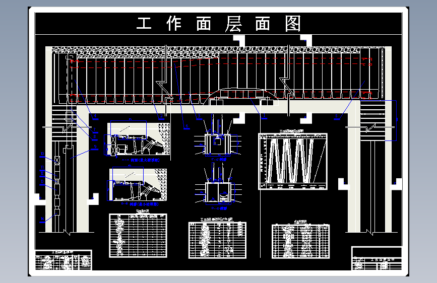 姚桥煤矿5.0 Mta新井设计含5张CAD图-采矿工程