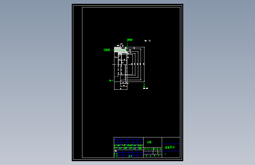 轴套零件的钻φ60±0.05孔夹具设计及机加工工艺装备规程含非标6张CAD图