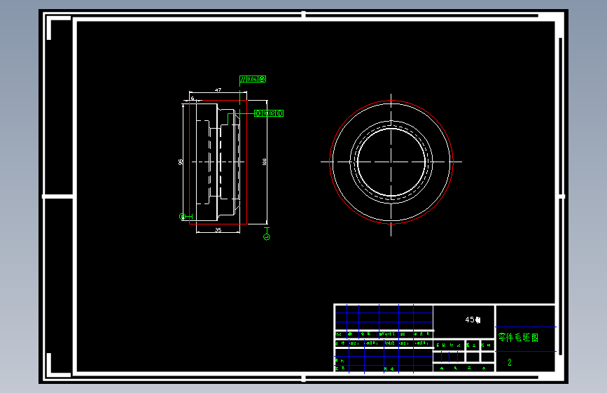 轴套零件的钻φ60±0.05孔夹具设计及机加工工艺装备规程含非标6张CAD图
