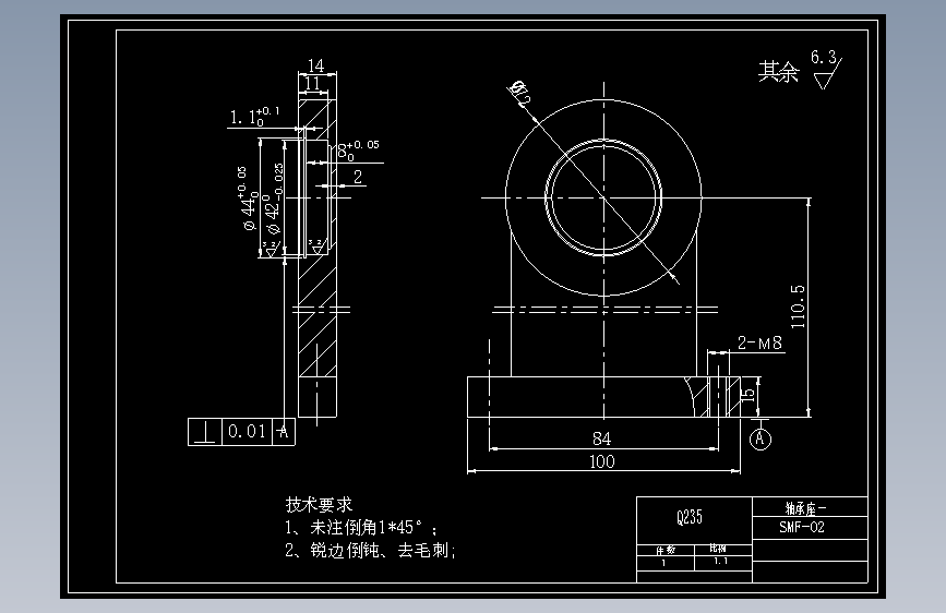 三面翻转广告牌设计（有cad图+ppt+中英文翻译）