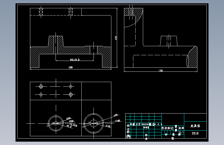 D1629-铣床等臂杠杆夹具设计+CAD+说明书==752442=300