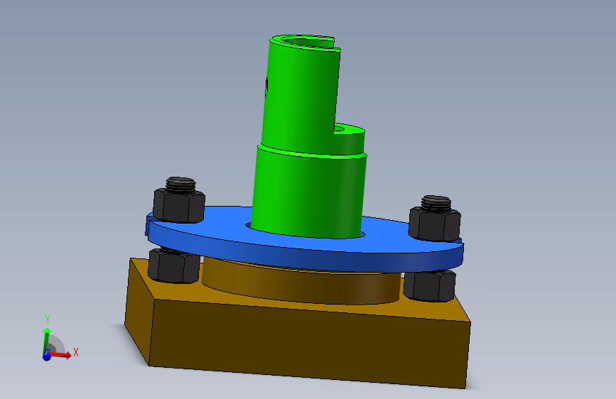 Z2723-2套车床套夹具三维SW2016带参+CAD==606247=50