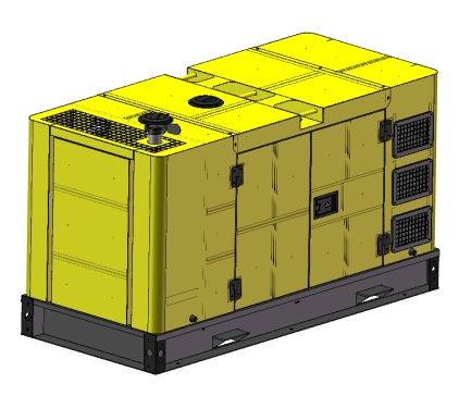 Z2712-20kw新款静音型柴油发电机组三维SW2012带参==353185=200