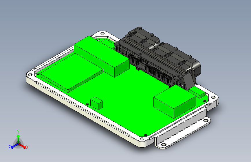 Z2671-VCU整车控制器三维UG11.0无参==768824=200
