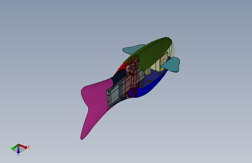 Z2628-仿生鱼机器人三维SW2020带参==1389765=200