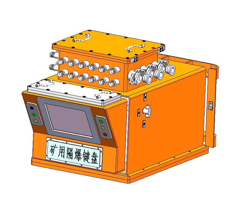 Z2590-矿用隔爆兼本安型PLC控制柜三维SW2018带参==1001065=60
