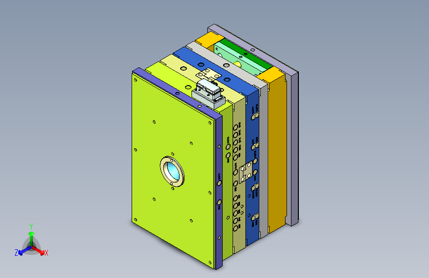 Z2550-生活常用扎带模具三维Step无参==596381=80