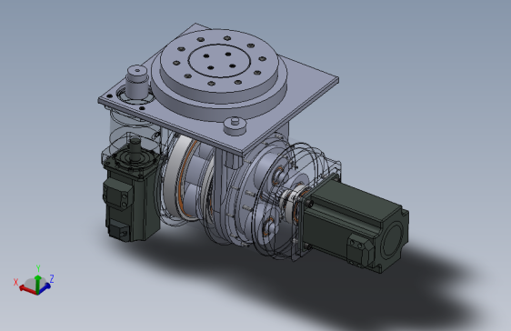 Z2537-托盘式AGV舵轮三维SW2022带参==1625616=240