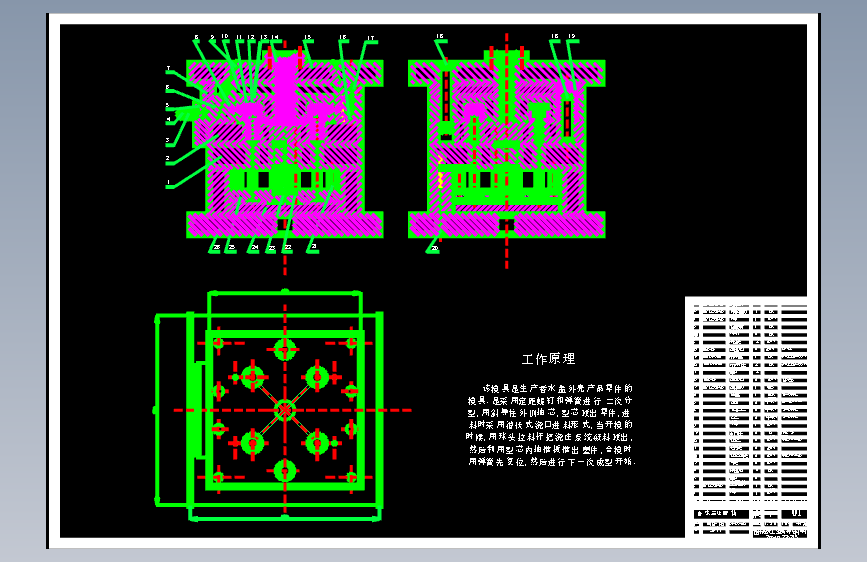 香水盖子及模具设计