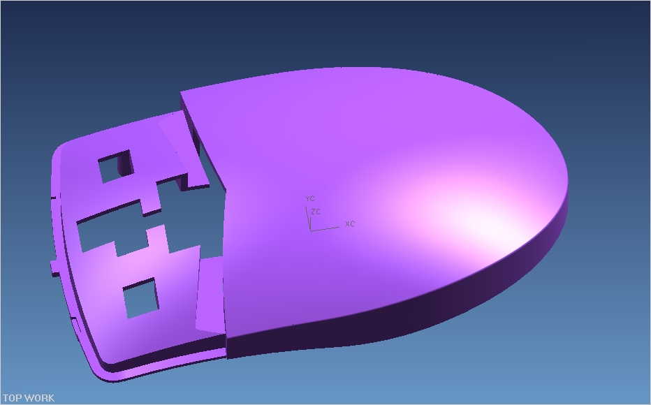 鼠标外壳注射模设计B