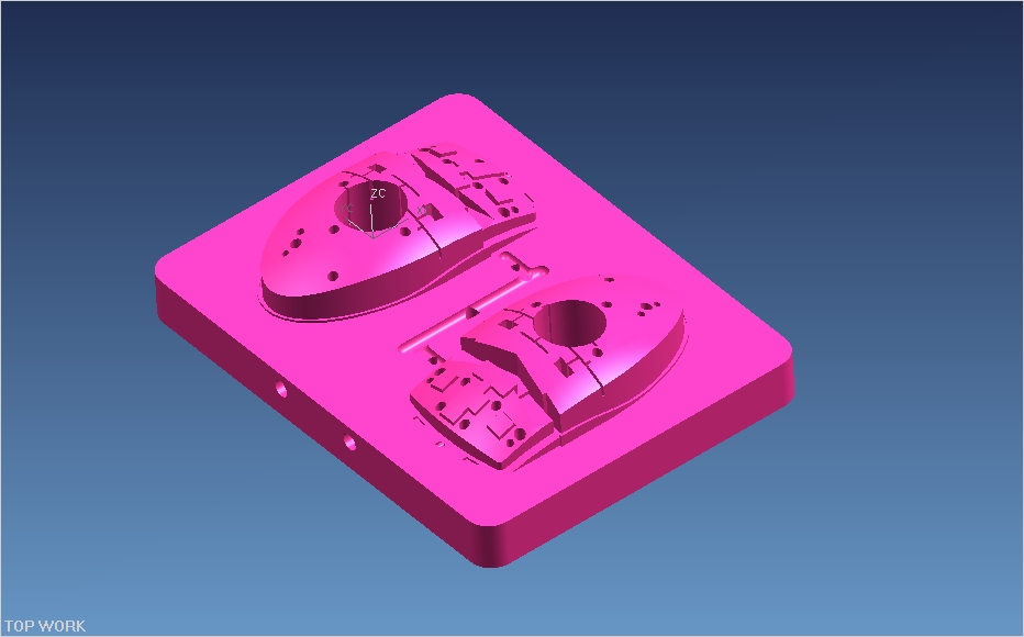 鼠标外壳注射模设计B