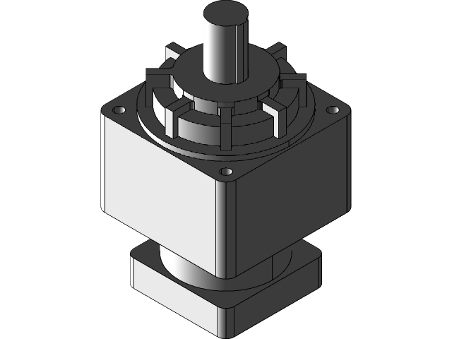 024-减速器变速箱-Vrkf-S9C-200-5 减速器 STEP
